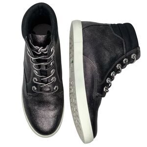 Timberland Dausette Metallic Leather Ankle Boot Sneaker Women’s Sz 7.5 Street
